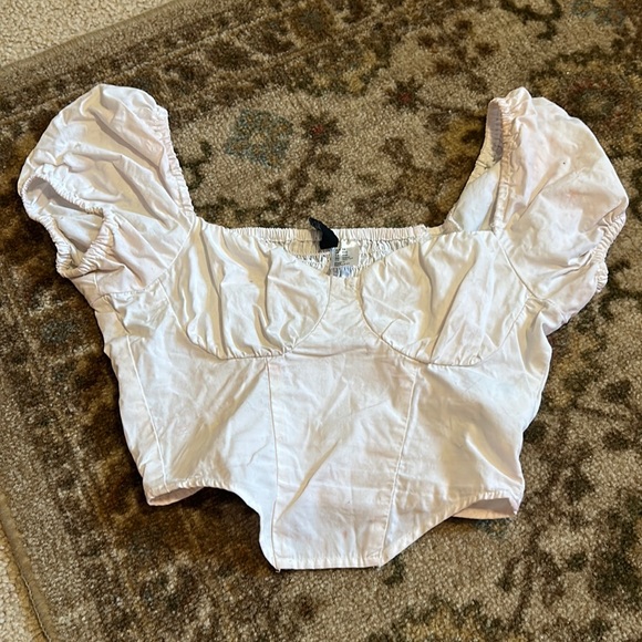 Princess Sleeves Garment Washed Top